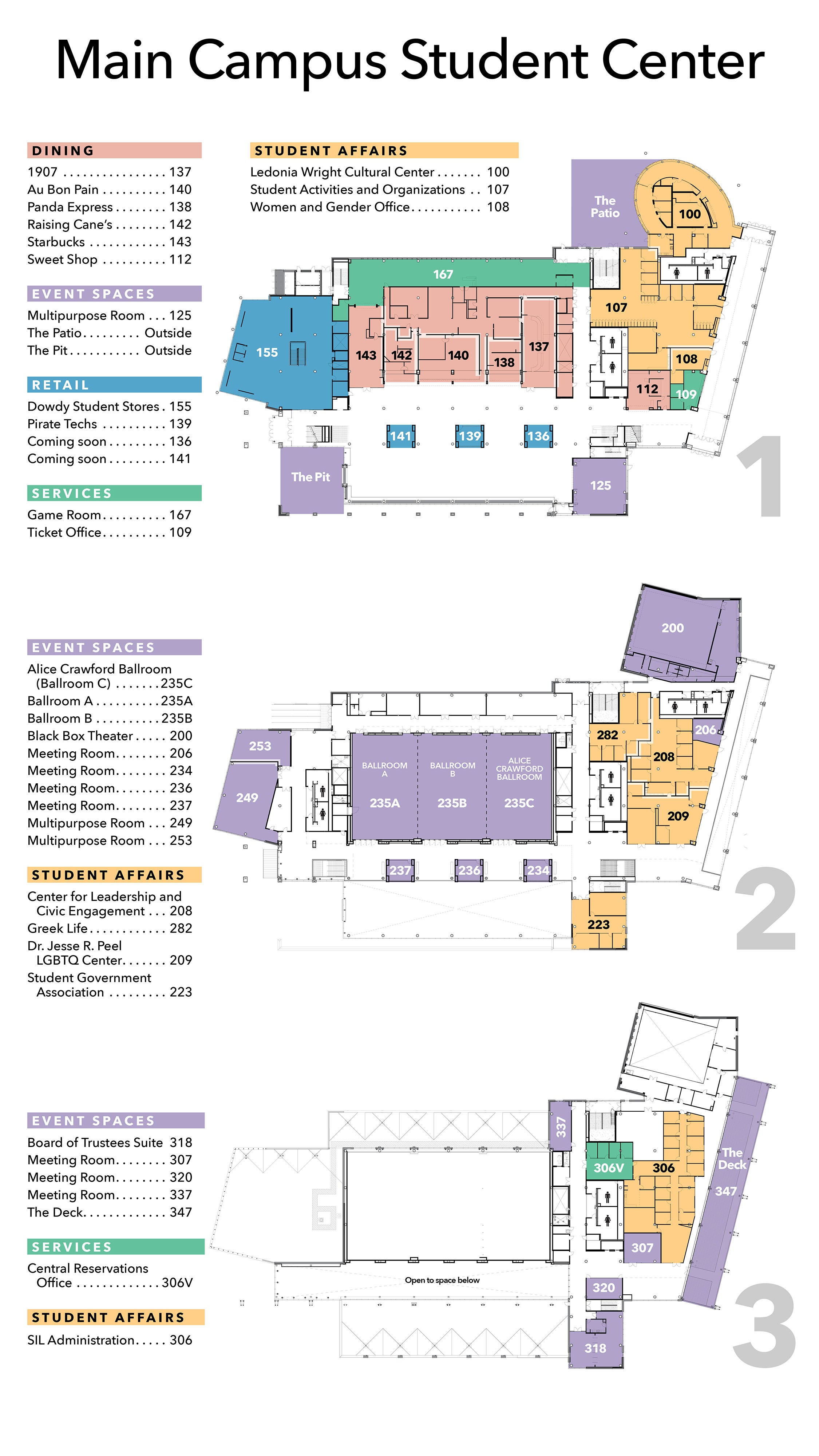 Main Campus Student Center Student Centers Ecu